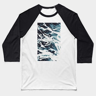 Ocean Sea Foam Baseball T-Shirt